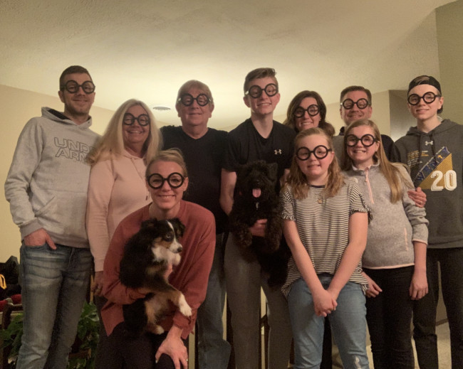 We see Dave's family weekly for Sunday dinners, and his mom loves a good themed birthday dinner. Our favorite thus far has been Harry Potter. 