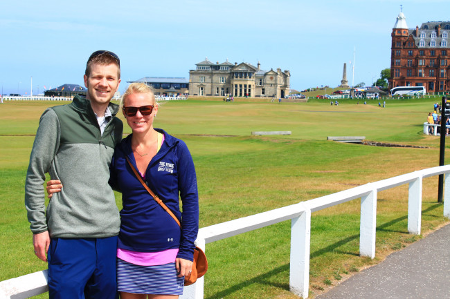 We absolutely love traveling and golfing. This was the best of both. In 2018 we visited the oldest golf course in Scotland. 