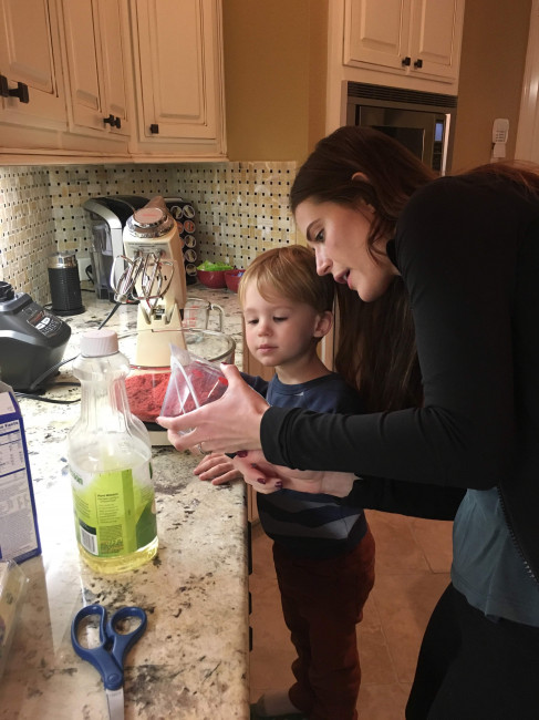 Rachel loves to bake, and she makes sure that our nieces and nephews can always join in on the baking fun!