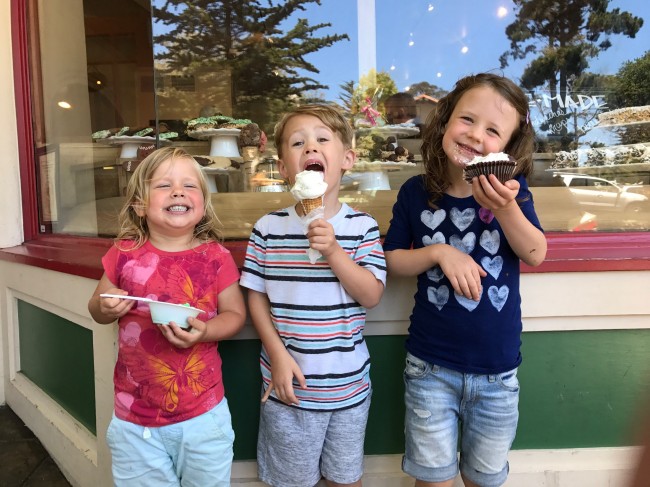 Sweet treats for the little cousins on vacation. 