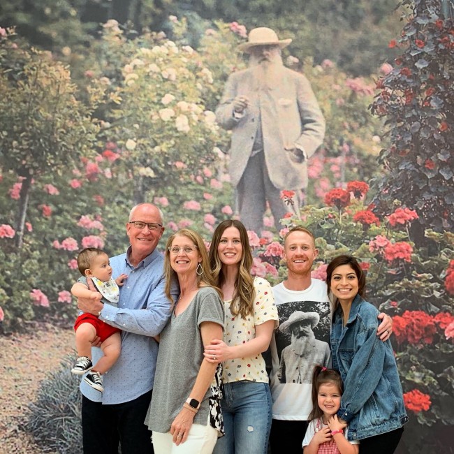 Rachel's family loves to go to museums together. Rachel, her mom, grandma and sister in law went to Paris this past year, so it was amazing to see the works of Monet. 