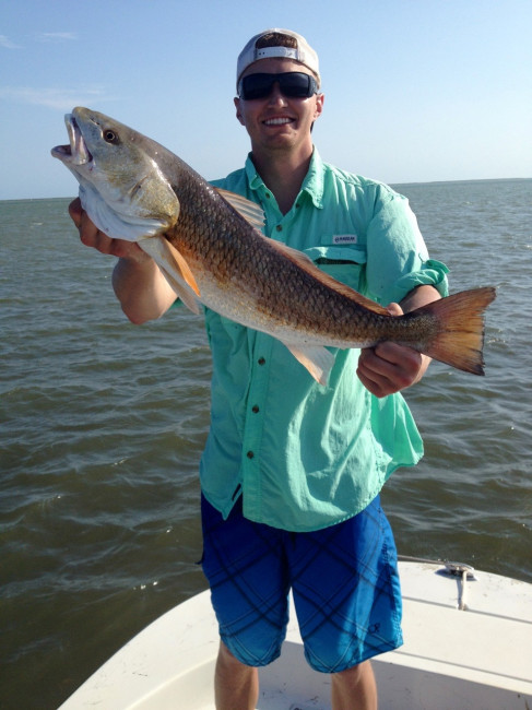 Bachelor party fishing trip off the coast of Texas