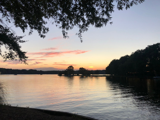 Summer Lake Sunsets