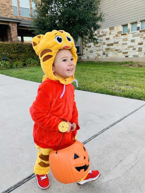 Daniel Tiger is so cool to be for Halloween!