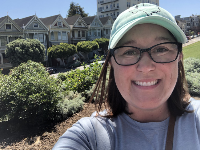 Stephen had a conference in San Francisco, so I took in the sights! It's the house from Full House!