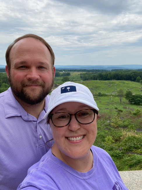 We took the short drive to Gettysburg, PA to visit and learn some history! We both love history!