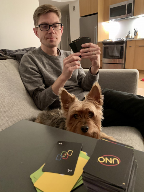 Anytime is a great time for playing Uno. 