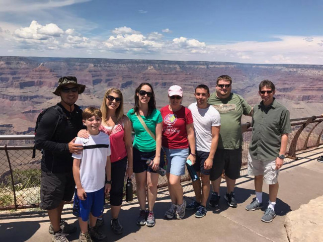 Road trip to the Grand Canyon with Brianna's siblings in 2017! We love being together and try to take a family trip once a year.