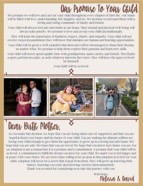 Our Promise to Your Child