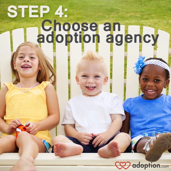 <b>Step Four: Choose an Adoption Agency</b>