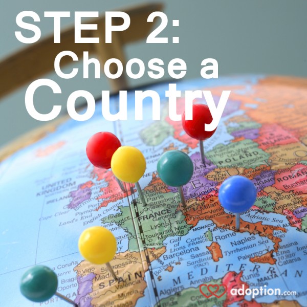 <b>Step Two: Choose a Country</b>