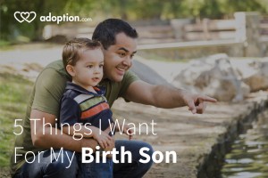 5 Things I Want For My Birth Son