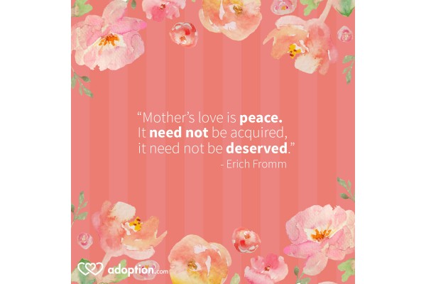 A Mother's Love is Peace