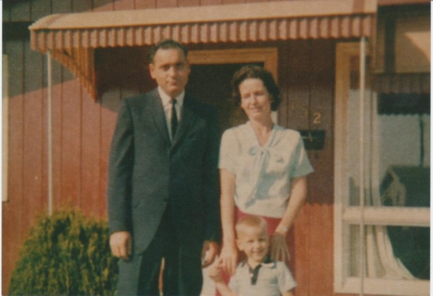 Greg Bailey with Parents