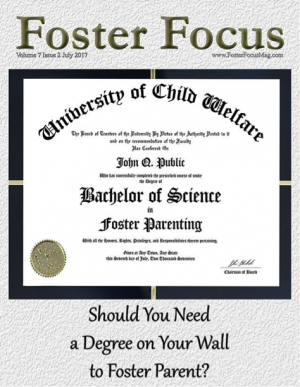 bachelor of foster care