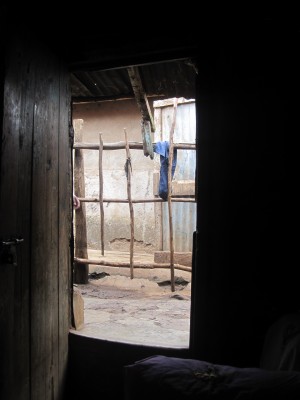 Doorway in Kibera