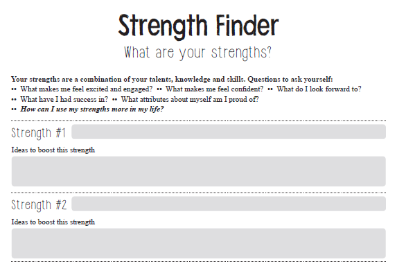 strength finder