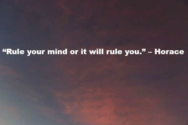 Rule your mind