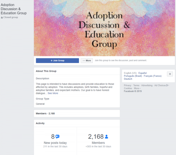 On Facebook, there are many great groups and pages related to adoption. Here is our list of top groups and pages to follow.