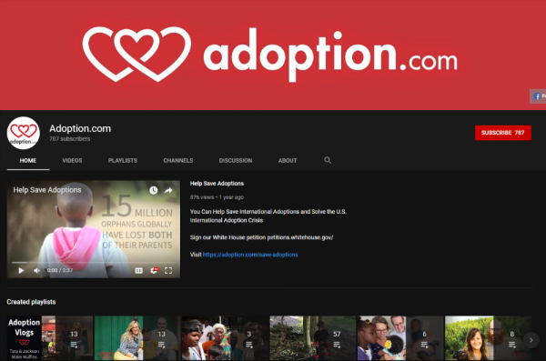 YouTube is a great place to find information through videos. So if you're looking for adoption information, here are adoption influencers on Youtube.