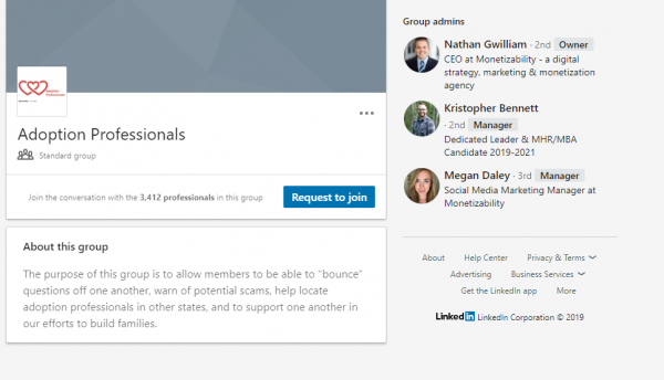 Many people go on LinkedIn to connect professionally. Here are our picks of top adoption influencer groups on LinkedIn.