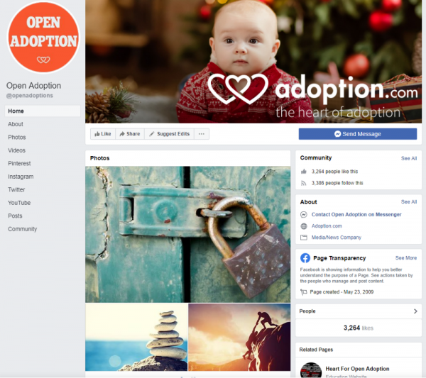 On Facebook, there are many great groups and pages related to adoption. Here is our list of top groups and pages to follow.