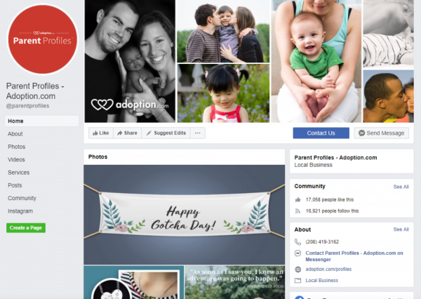 On Facebook, there are many great groups and pages related to adoption. Here is our list of top groups and pages to follow.