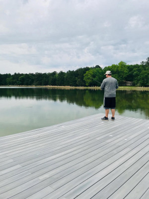 We have a couple of peaceful neighborhood lakes that are great places to go fishing!