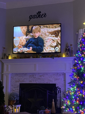 One of Mark’s favorite movies is Home Alone. He knows all the lines, and we crack up as he quotes the movie while we watch.