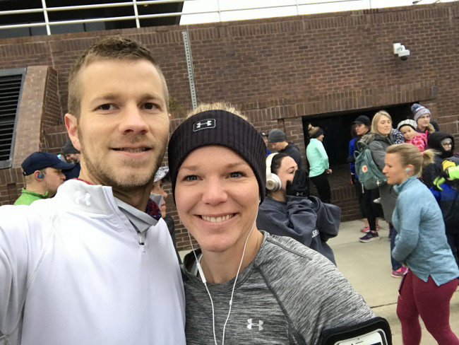 Running half marathons for both of us started as something we just wanted to say we did. However, once we started, we really didn't stop. Every year we say, 
