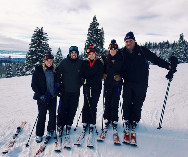 JP's family loves to spend time skiing on the mountains of Colorado! 