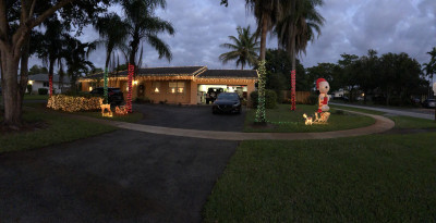 We love Christmas! Our house is always fully decorated and we make it a month-long event.