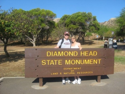 We loved our trip to Hawaii, and we had the opportunity to hike up Diamond Head. We enjoyed the beautiful scenery there!