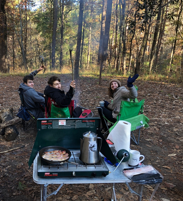 Camping Packing List:
1. Bacon. (Plenty of it!)