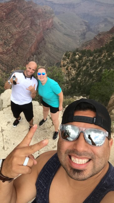 Grand canyon and road trip with Ozzie's best friend and best man in our wedding.