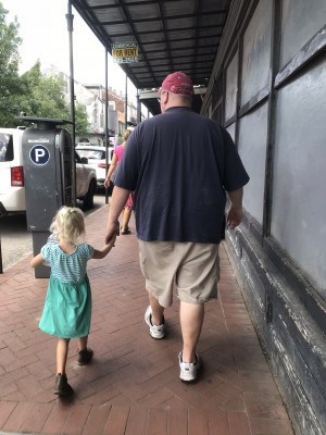 We love to see family on our travels if we can.  Cullin connects with the little ones.