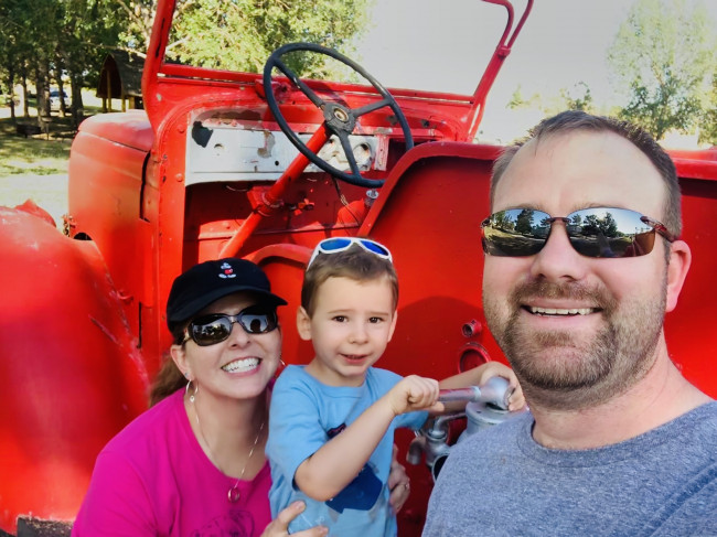 Old fire trucks in Colorado are tons of fun!