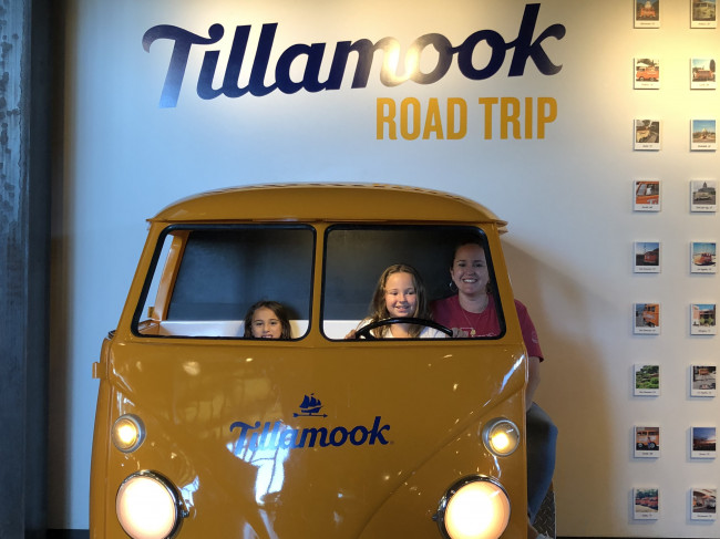 We love cheese so much! We had to visit and tour the Tillamook factory. 