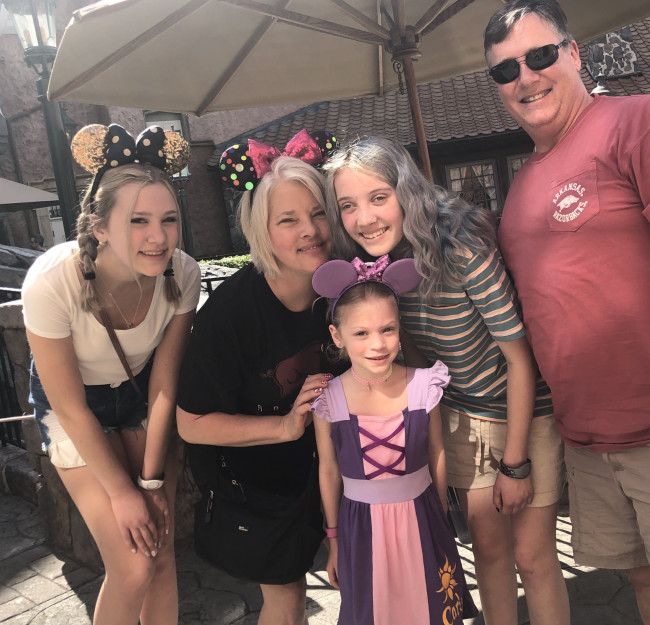 Disneyworld 2019 - having fun with my Aunt, Uncle and older cousins
