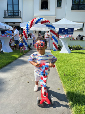 Wesley was a whole 4th of July vibe 