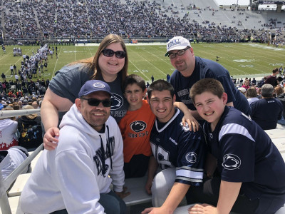 We love college football and love to cheer on Penn State Nittany Lions