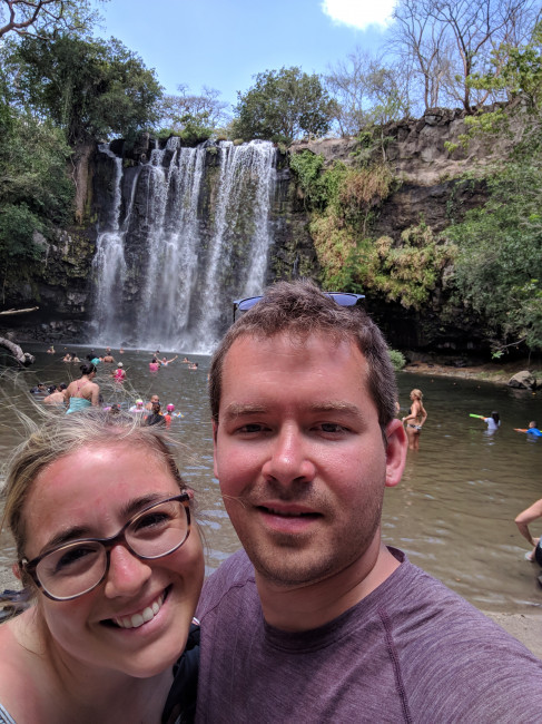 Monica and Jake exploring the beauty of Costa Rica 