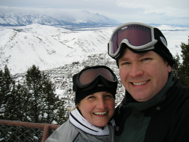 Skiing in Jackson Hole, WY!