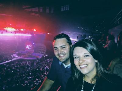 At a Michael Bublé concert together!