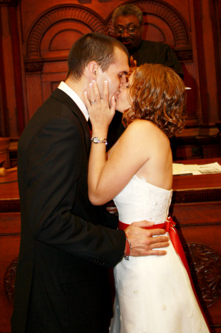 Our wedding, 10 years ago
