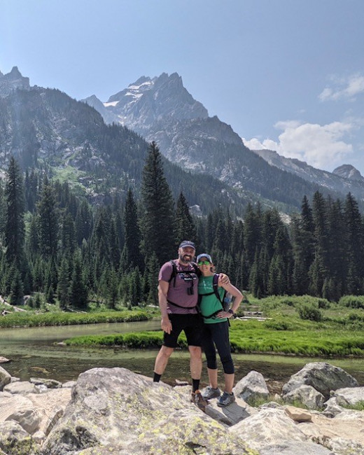 Hiking in the Grand Tetons!