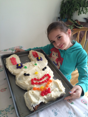 We love to bake and cook with our niece!