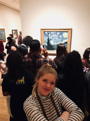 We love museums of art. Cami's favorite is the Tate Modern in London & Matt's favorite is the Prado in Spain. Our favorite game to play is in each exhibit room we walk around & choose which one is each other's favorite. Matt always guesses Camis! 