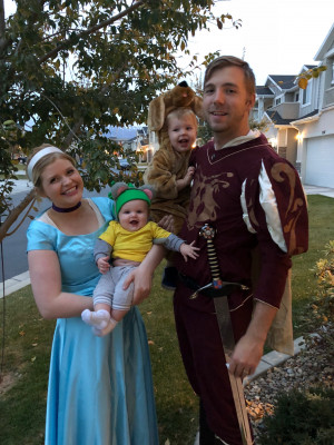 We love all holidays but Halloween is definitely one of our favorites. Dressing up as a family is the best and we've had some memorable costumes over the years.