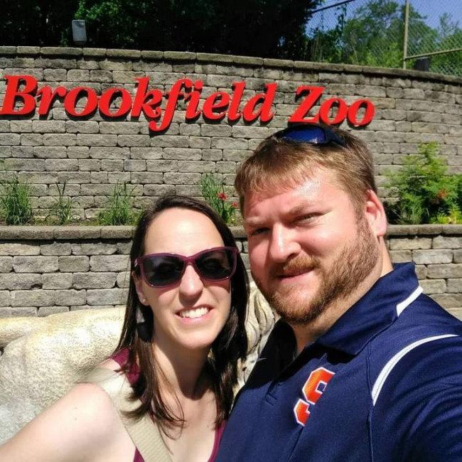 Checking out the Brookfield Zoo on a summer road trip to Chicago. (One of the perks of Clark being a teacher is summer vacation!) Brianna saw her first polar bear at this zoo...kind of a bucket list thing!